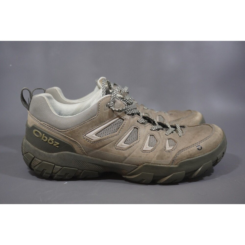 Oboz Sawtooth X Low Waterproof Hiking Shoes Women’s Size 10 Gray Drizzle Trail